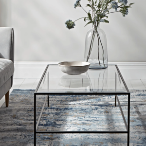 Antique Metal Rectangular Coffee Table