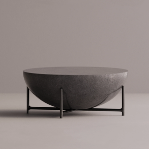 Round Concrete Coffee Table