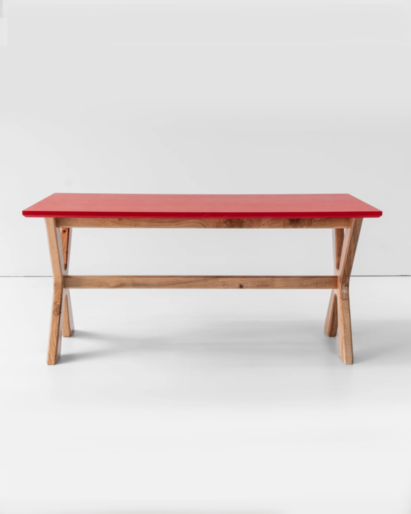 Minimalist Scandinavian Wooden Coffee Table - Image 4