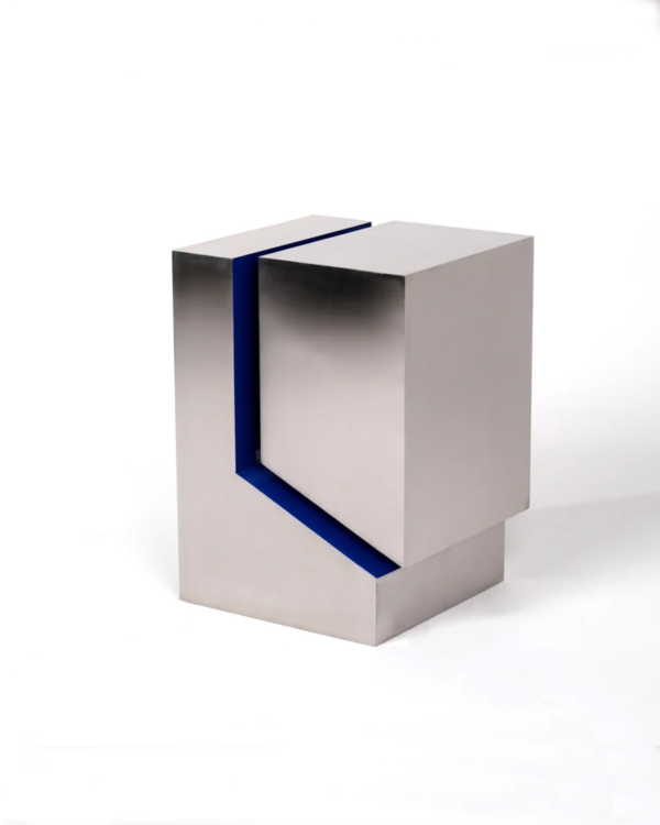 Metal Square Side Table - Image 2